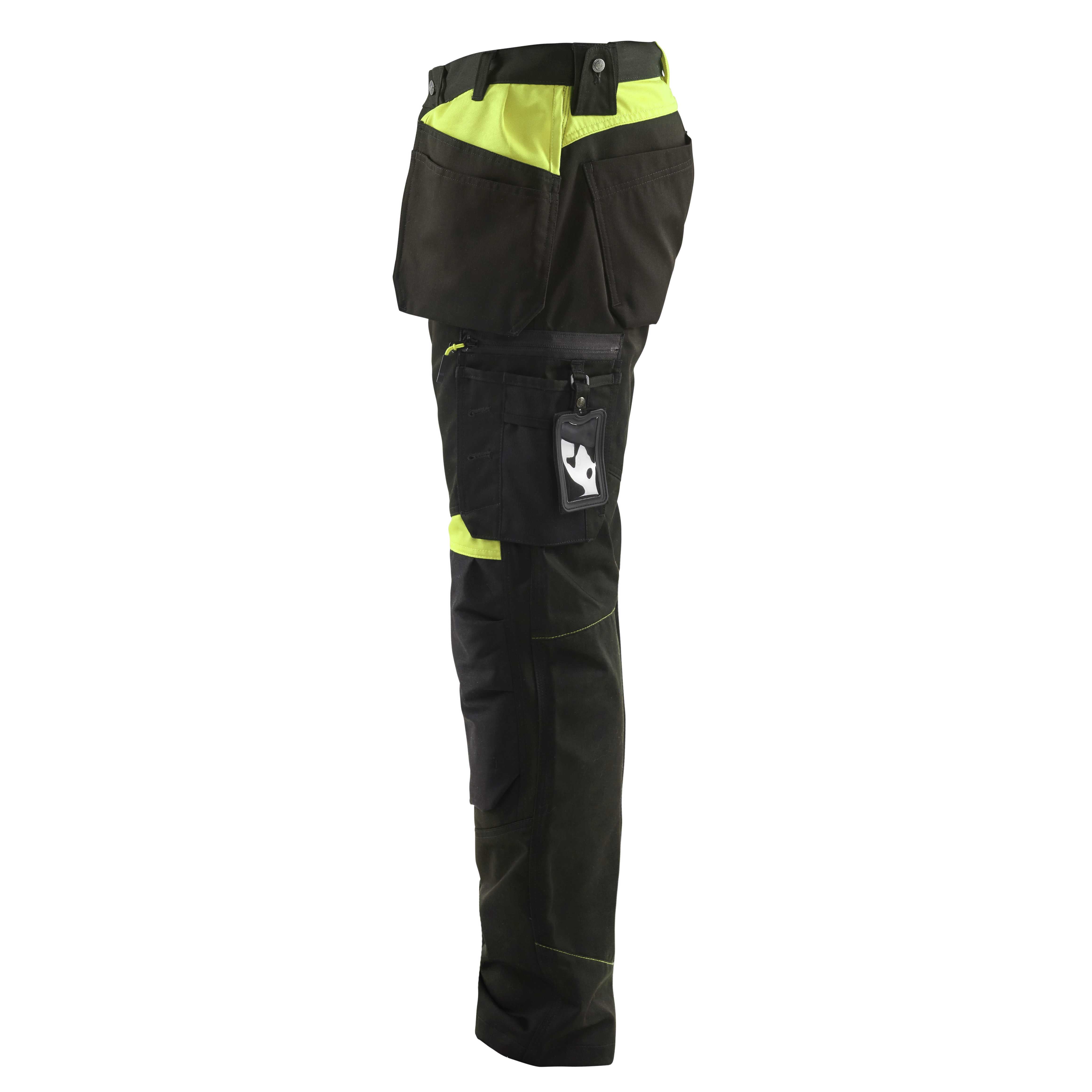 BLAKLADER 15551860 | Craftsman trousers Work Trousers Men - twill fabric